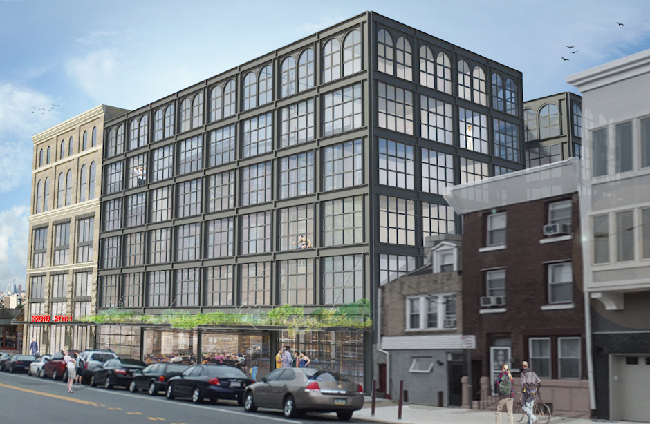 Fishtown Hotel Frankford Ave Rendering