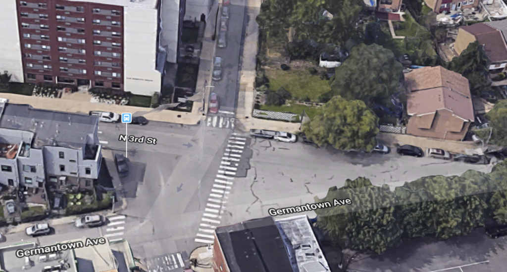 Germantown Ave and N 3rd St Current State