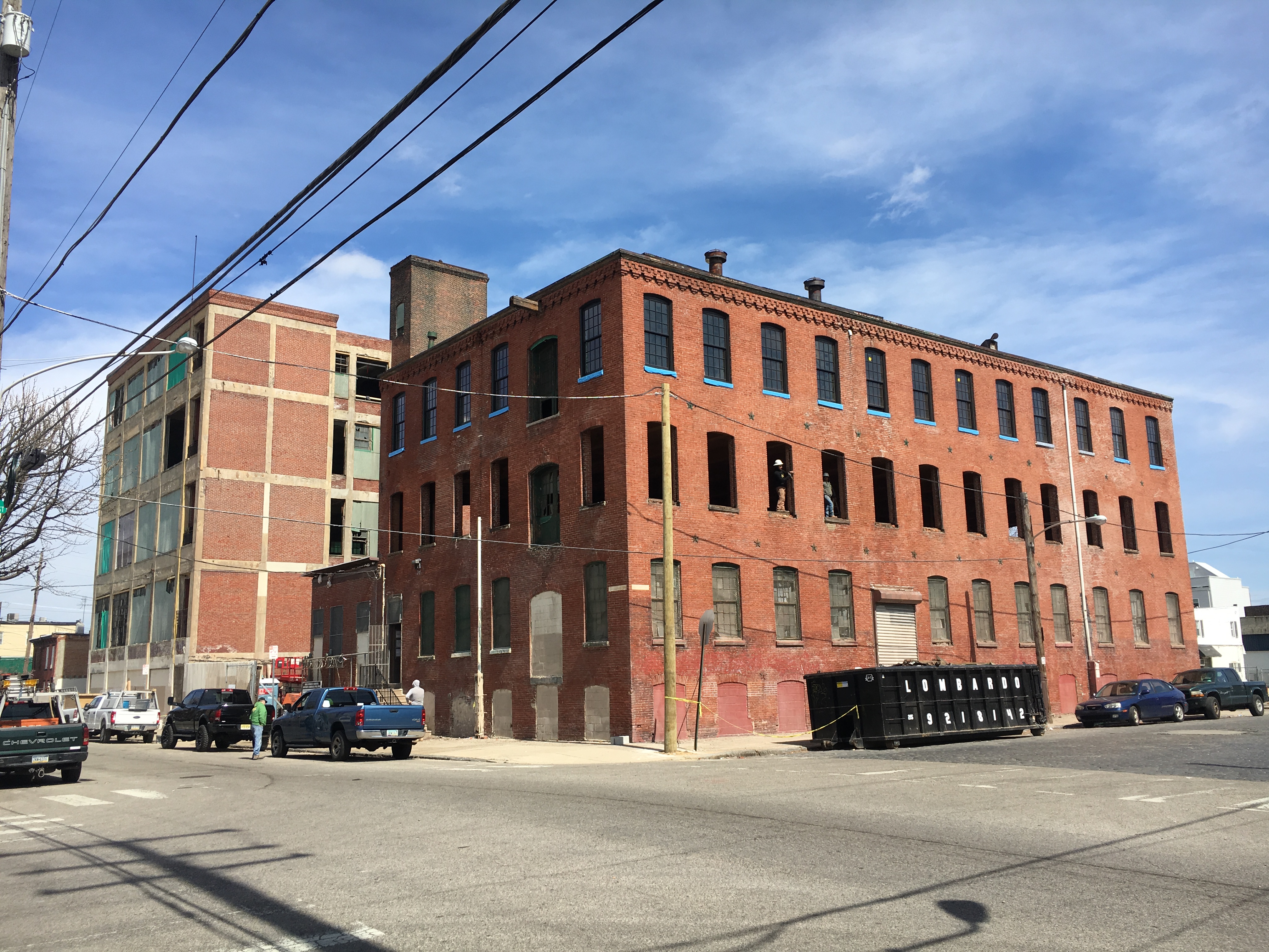 Huntingdon Mills Under Construction