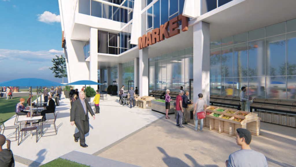 Liberty on the River rendering