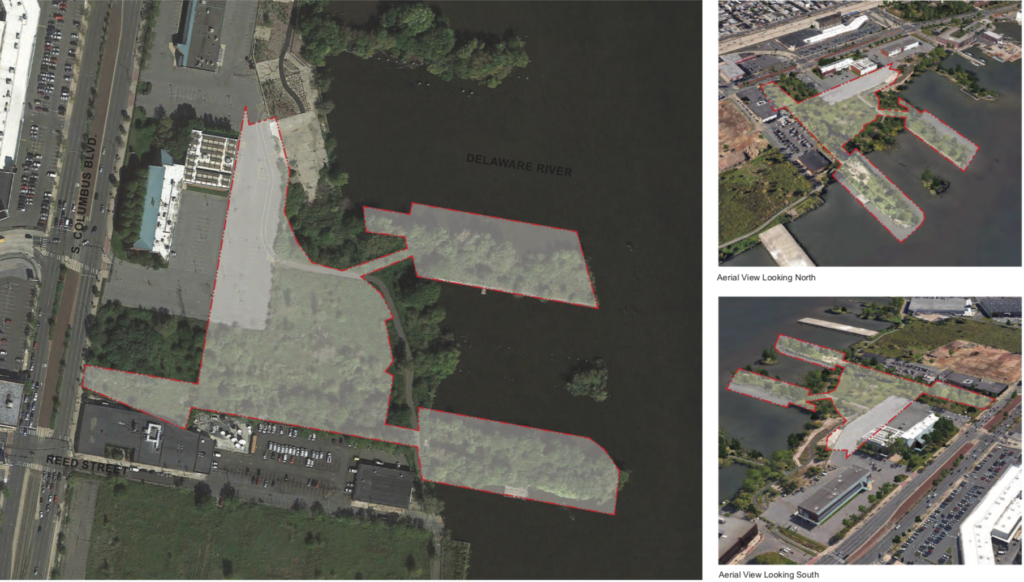 Liberty on the river site context