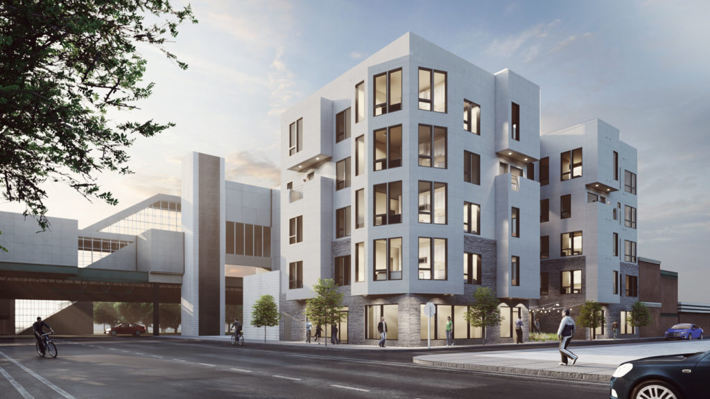 102 W Berks St Philadelphia Rendering Coscia Moos Architecture