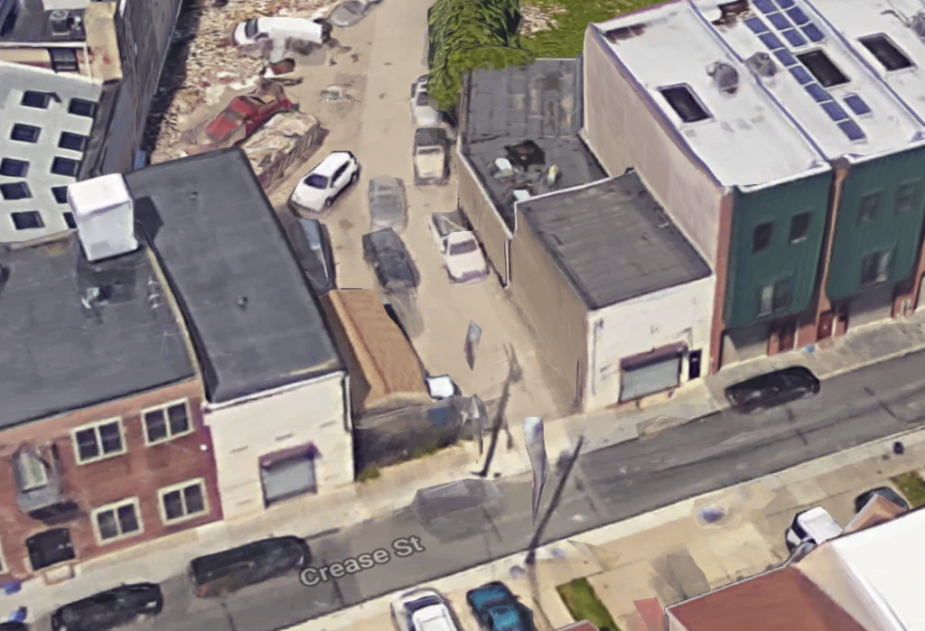 warehouse demolition crease st philadelphia