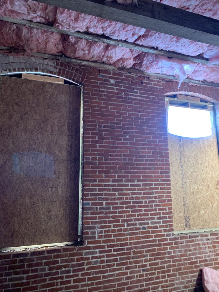 Original brick within 2045 Trenton Ave