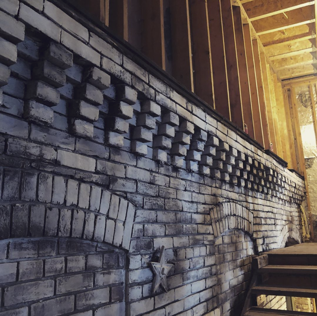 Original brick within 2045 Trenton Ave