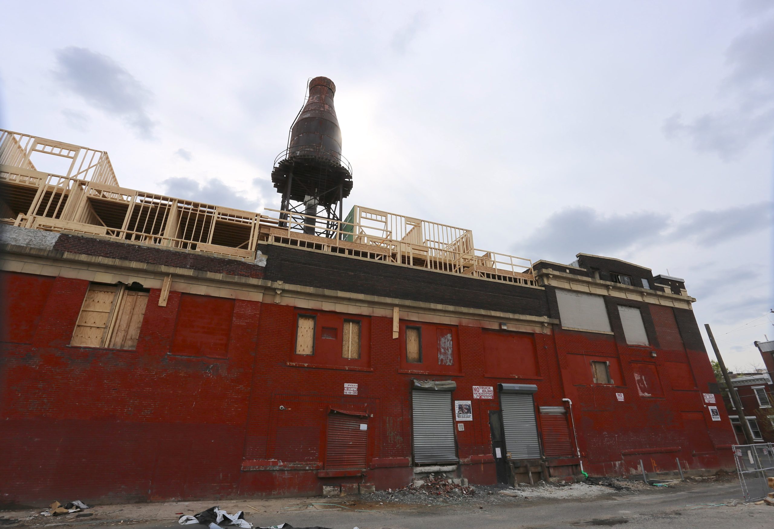 Harbison's Dairy under renovation