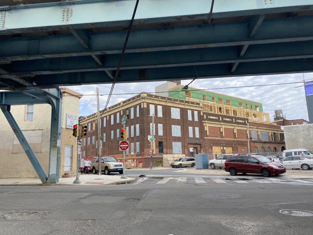 Harbison's Dairy under construction