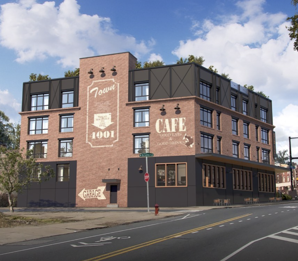 Rendering of 4001 Ridge Ave - Morrissey Design