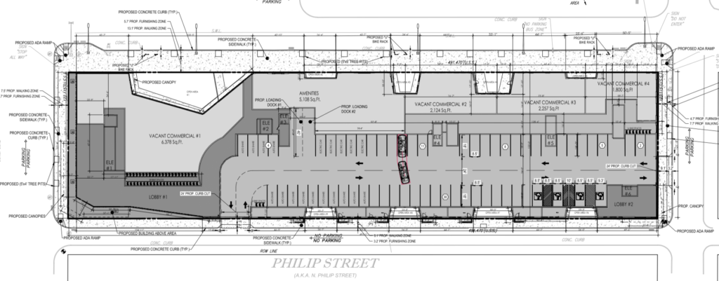 1901 N American St floor plan