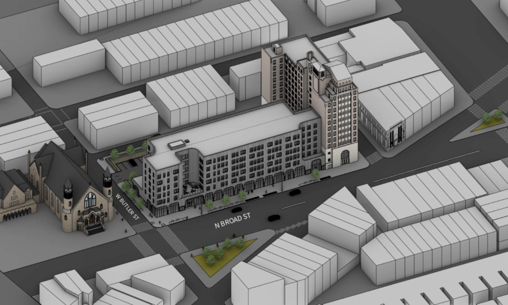 Rendering of The Residences at Beury