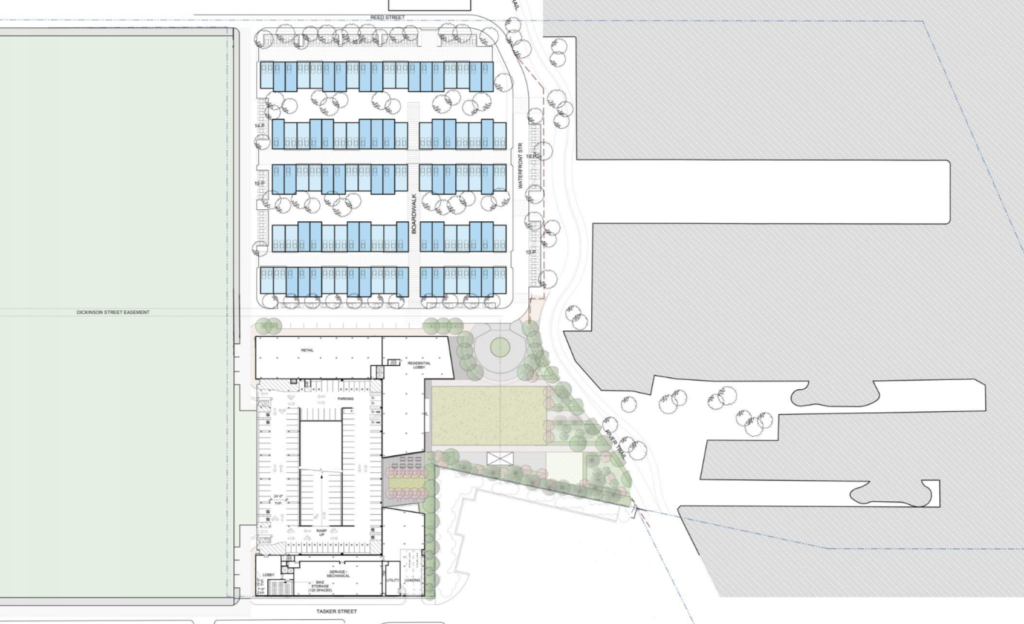 1401 S. Christopher Columbus Blvd. old site plan