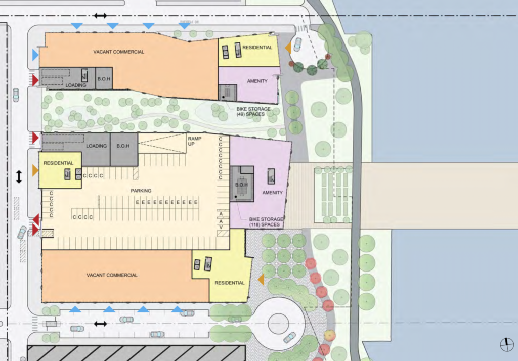 1401 S. Christopher Columbus Blvd. site plan