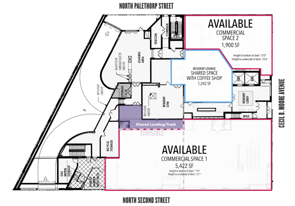1701 N. 2nd St. - Floorplan