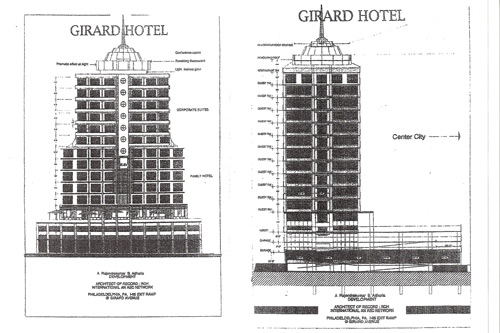 701 E Girard Hotel Proposal with Rotating Olive Garden