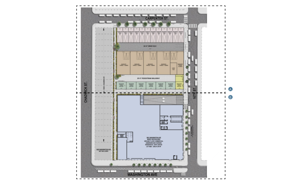 1600 Carpenter Site Plan
