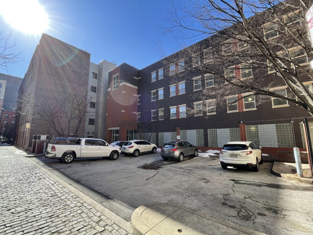 229 Arch St Berger Building parking lot