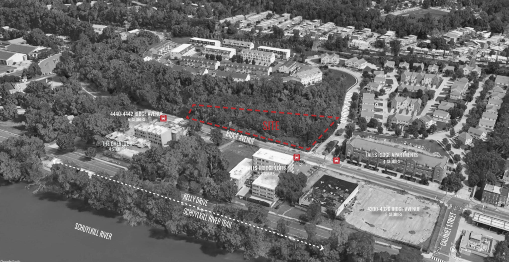 4401 Ridge Ave. project site