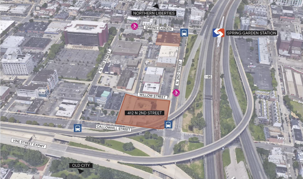 412 N 2nd St. Project Site