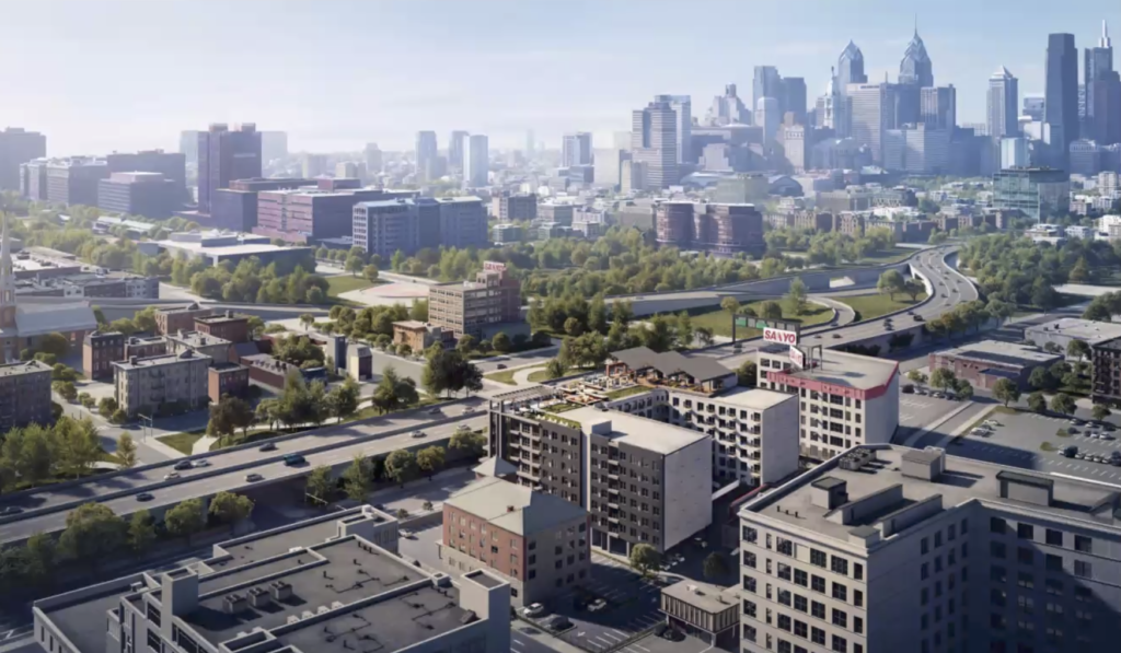 417-25 Callowhill Rendering