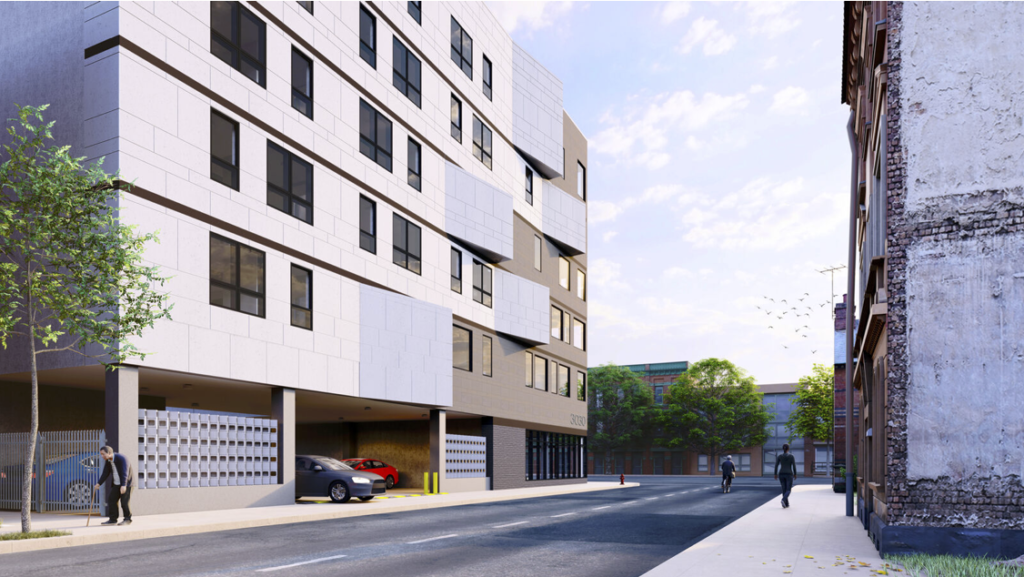 3030 North Broad Street Rendering - Coscia Moos Architecture