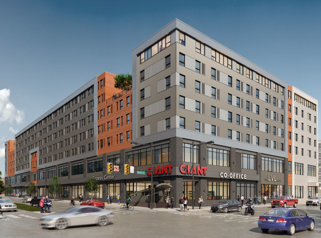 The LVL North - 510 North Broad - Rendering - JKRP Architects