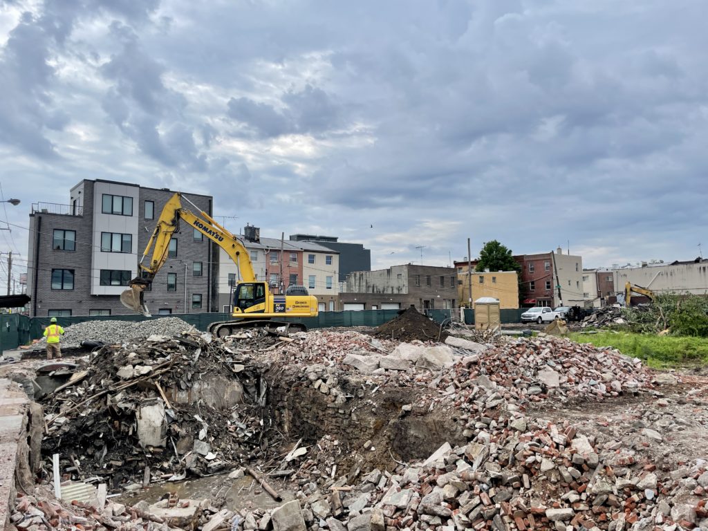 1101 S. 9th St. Demolition