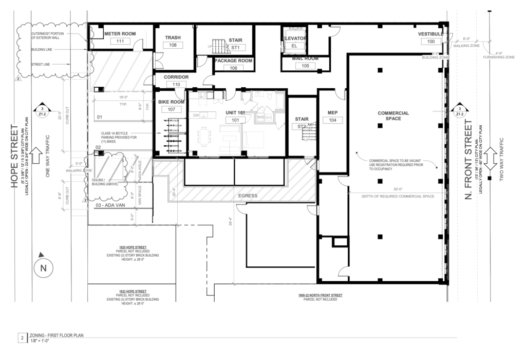 1924 N Front Street Floor Plan