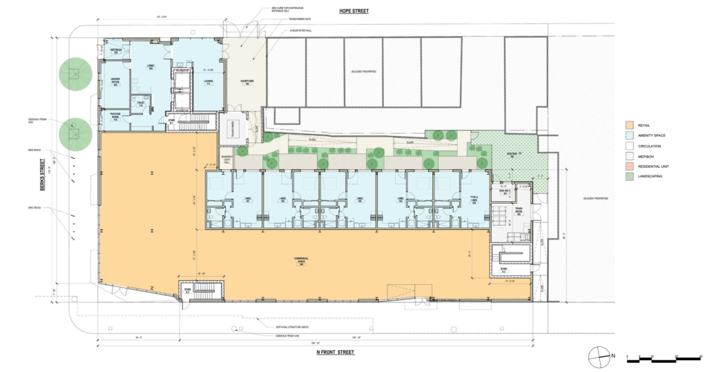 1900 N. Front Street Floor Plan