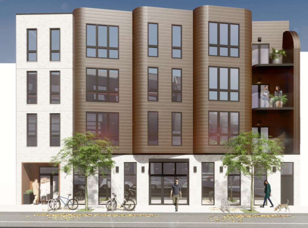1538-44 Frankford Ave Rendering - KJO Architecture