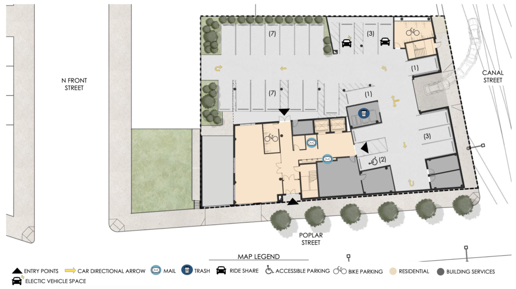 901 N Front Street Floor Plan